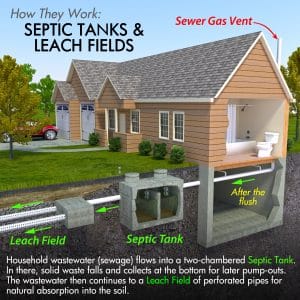 Picture of Septic Tank System Diagram