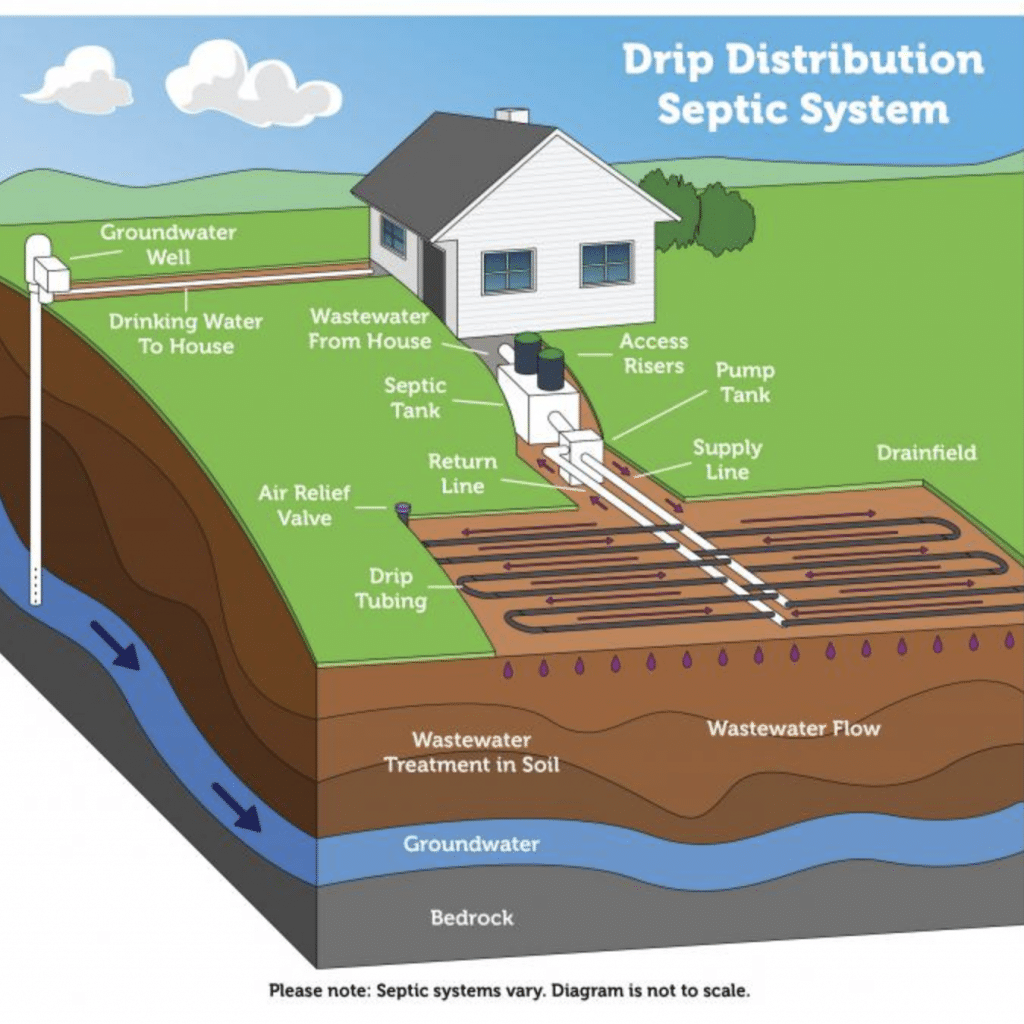 Drip Distribution Septic System • Martin Septic Service