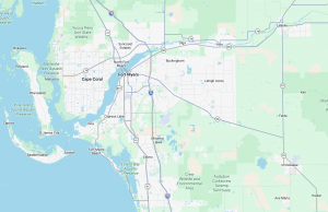 Lee County septic services map